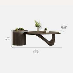 Modern Stainless Steel Coffee Table - Sleek and Durable Design for Any Home hxj-2732