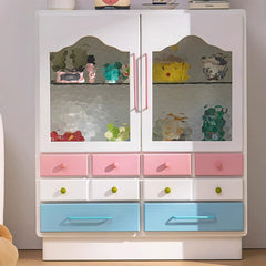Solid Wood Glass Cabinet - Elegant and Durable Storage Solution hyj-2300