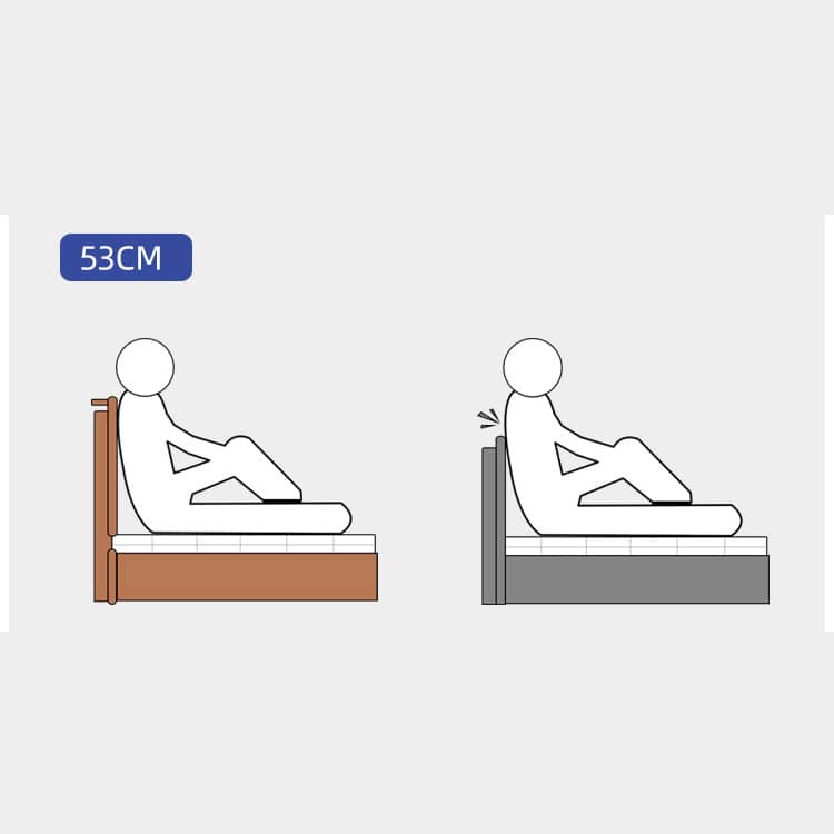 Modern Queen Size Cherry Wood Bed Frame - Natural Wood Finish California King Size Bed for Bedroom hykmq-773 Modern Queen Size Cherry Wood Bed Frame - Natural Wood Finish California King Size Bed for Bedroom hykmq-773