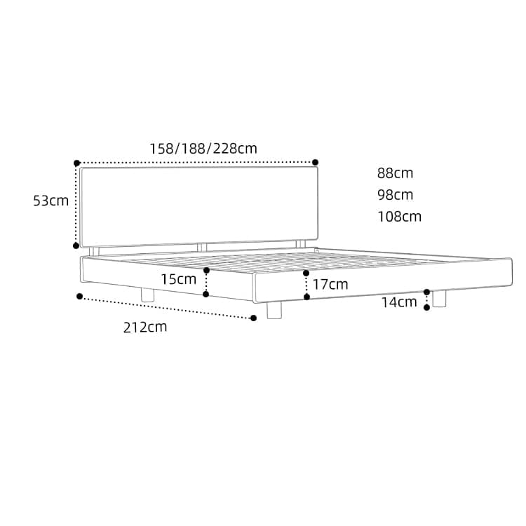 Modern Queen Size Cherry Wood Bed Frame - Natural Wood Finish California King Size Bed for Bedroom hykmq-773 Modern Queen Size Cherry Wood Bed Frame - Natural Wood Finish California King Size Bed for Bedroom hykmq-773