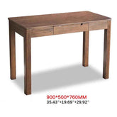 Rectangular Oak Wood Desk with Drawers for Storage Office Computer Desk hym-1530