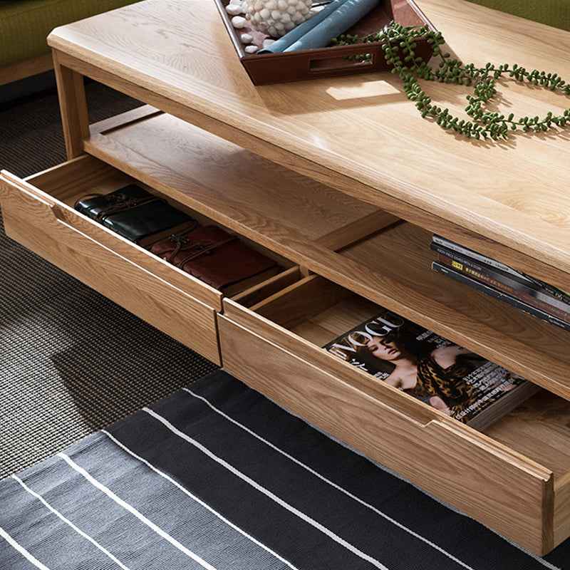 Minimalistic Rectangular Wooden Coffee Table with Storage - Modern for LIvingroom hym-1536 Minimalistic Rectangular Wooden Coffee Table with Storage - Modern for LIvingroom hym-1536