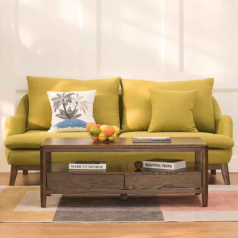 Minimalistic Rectangular Wooden Coffee Table with Storage - Modern for LIvingroom hym-1536 Minimalistic Rectangular Wooden Coffee Table with Storage - Modern for LIvingroom hym-1536