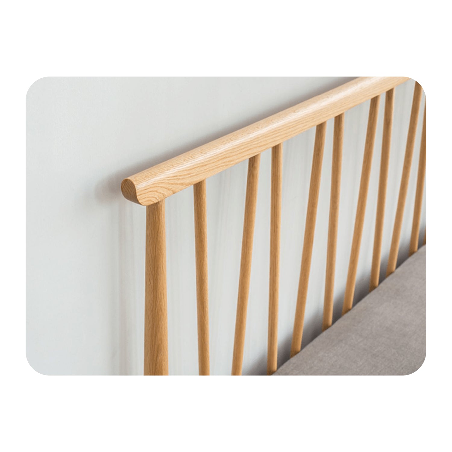 Stylish Brown Oak and Pine Natural Wood Bed for a Timeless Bedroom Look hym-474 Stylish Brown Oak and Pine Natural Wood Bed for a Timeless Bedroom Look hym-474