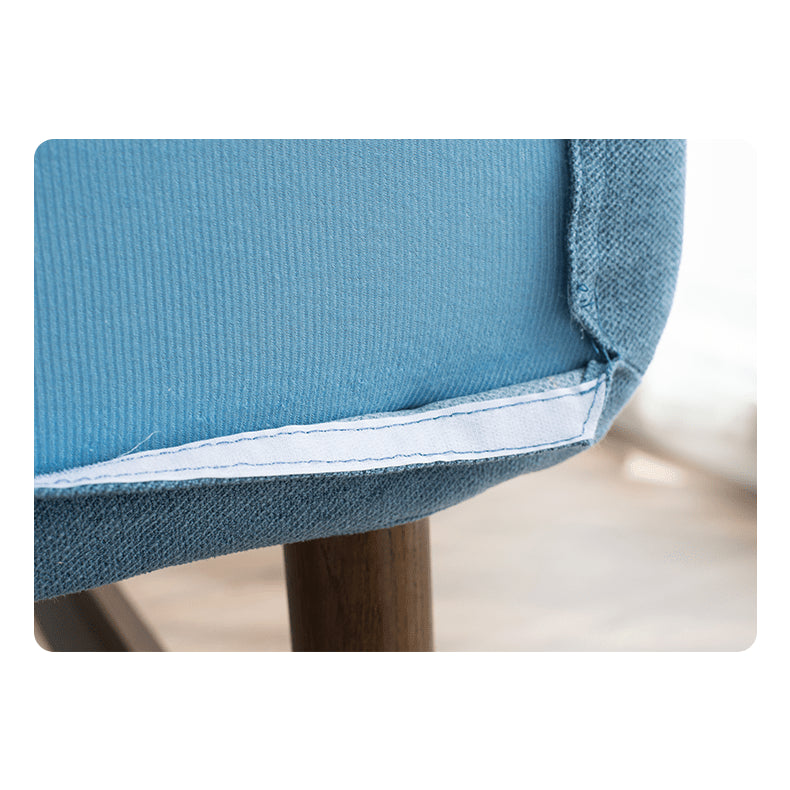 Stylish Natural Wood Bed Frame in Gray, Blue, or Brown - Oak and Pine with Cotton-Ramie Fabric Options hym-477 Stylish Natural Wood Bed Frame in Gray, Blue, or Brown - Oak and Pine with Cotton-Ramie Fabric Options hym-477