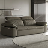 Modern Faux Leather Sofa Bed with Storage - Sturdy Solid Wood Frame Sleeper Sofa for Living Room hyt-1432
