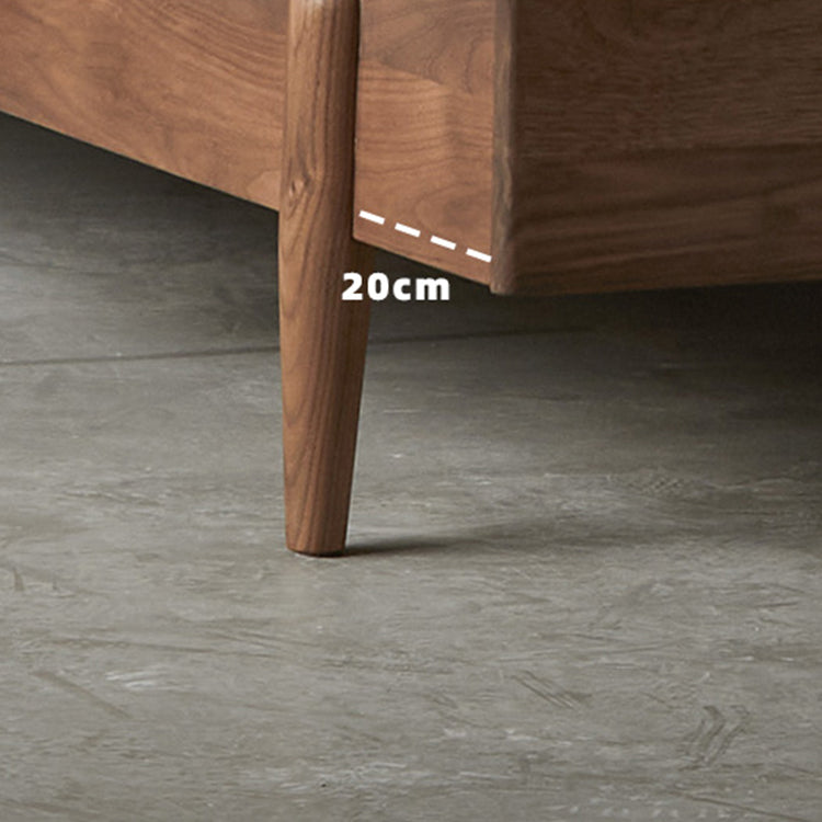 Luxurious Queen & California King Size Bed with Black Walnut Frame & Upholstery Headboard for Bedroom ps-003 Luxurious Queen & California King Size Bed with Black Walnut Frame & Upholstery Headboard for Bedroom ps-003