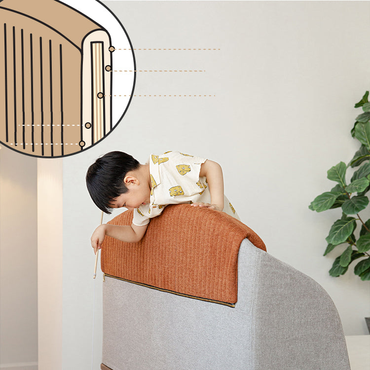 Modern Bed for Kids with Walnut Bed Frame & Velvet Upholstery Headboard ps-025 Modern Bed for Kids with Walnut Bed Frame & Velvet Upholstery Headboard ps-025