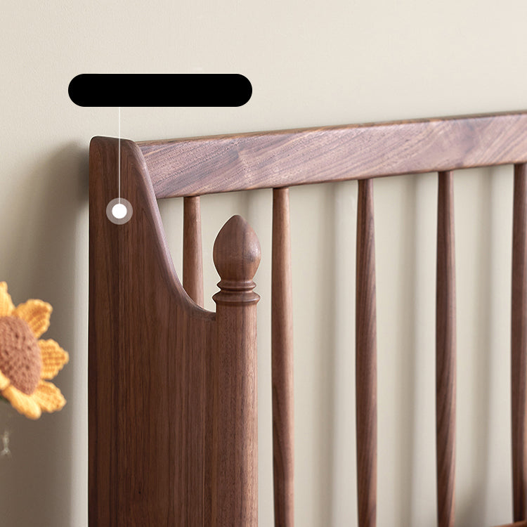 Luxurious Queen & California King Size Bed with Black Walnut Frame & Soft Headboard ps-074 Luxurious Queen & California King Size Bed with Black Walnut Frame & Soft Headboard ps-074