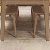 Modern Rubber Wood Dining Chair with Synthetic Leather for Dining Room ybn-971