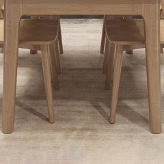 Modern Rubber Wood Dining Chair with Synthetic Leather for Dining Room ybn-971