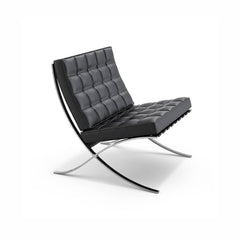 30‘’ PU Leather Sofa Chair with Stainless Steel Legs - Stylish and Comfortable Seating yw-211