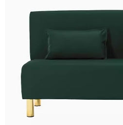 Stylish Multi-Color Sofa: Orange, Khaki, Dark Green, Blue & Light Brown with Premium Wood Finish & Techno Fabric Blend qm-15