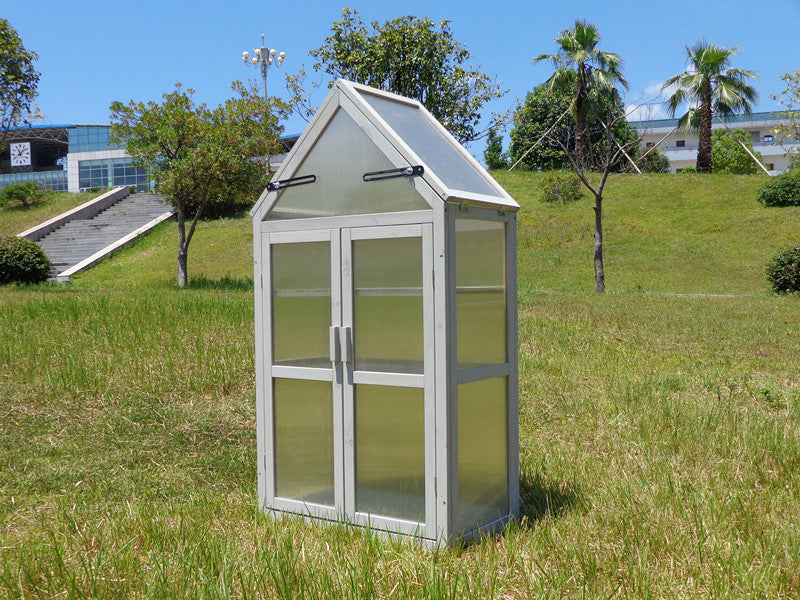 Mini Greenhouse Kit, Tiered Plant Stand for Indoor & Outdoor Use