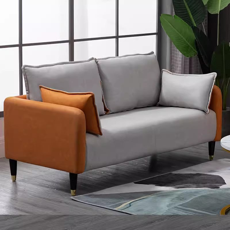 Contemporary Multi-Color Sofa Set with Cotton Filling & Wooden Base for LIvingroom yr-120