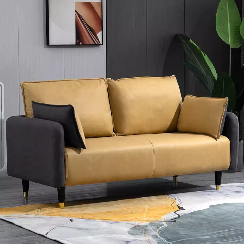 Contemporary Multi-Color Sofa Set with Cotton Filling & Wooden Base for LIvingroom yr-120