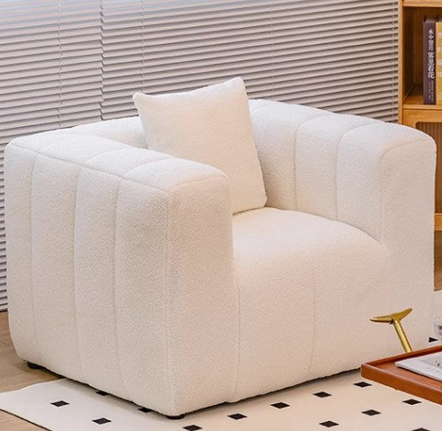Luxurious Multi-Color Faux Lambswool Sofas- Premium Design for Living Room jy-112