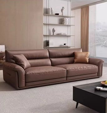 Luxurious Multi-Color Faux Leather Sofa with Foam Filling for LIving Room hzh-1370