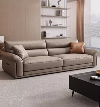 Luxurious Multi-Color Faux Leather Sofa with Foam Filling for LIving Room hzh-1370