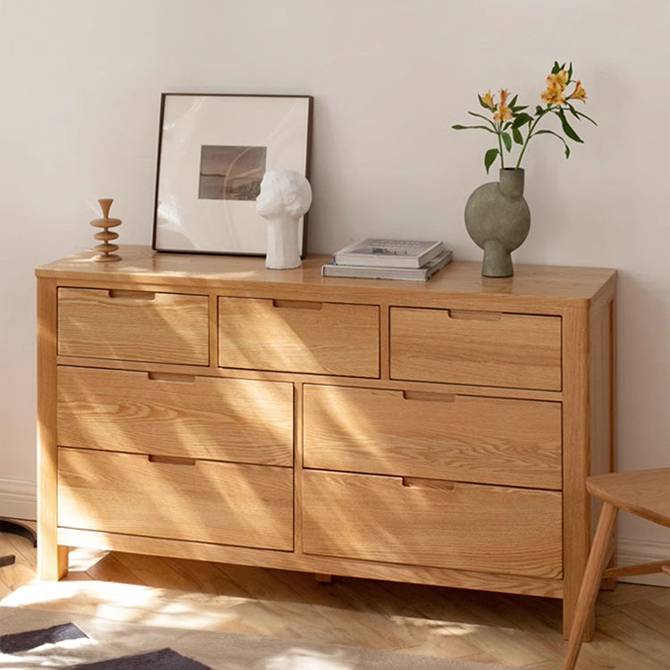 Sleek Oak Wood Cabinet | Modern Storage Solution for Stylish Homes Y2828