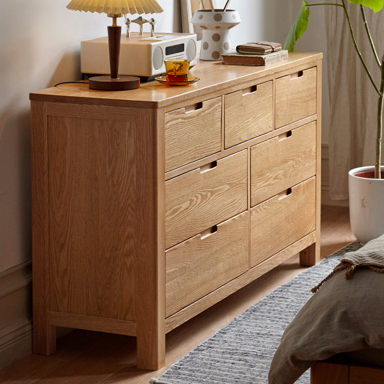 Sleek Oak Wood Cabinet | Modern Storage Solution for Stylish Homes Y2828