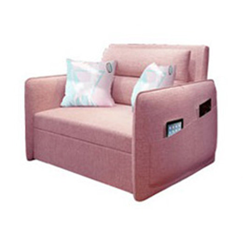 Stylish Cotton-Linen Sofas in Vibrant Colors: Dark Gray, Light Brown, Beige, Khaki, Pink, Green, Orange fnm-950