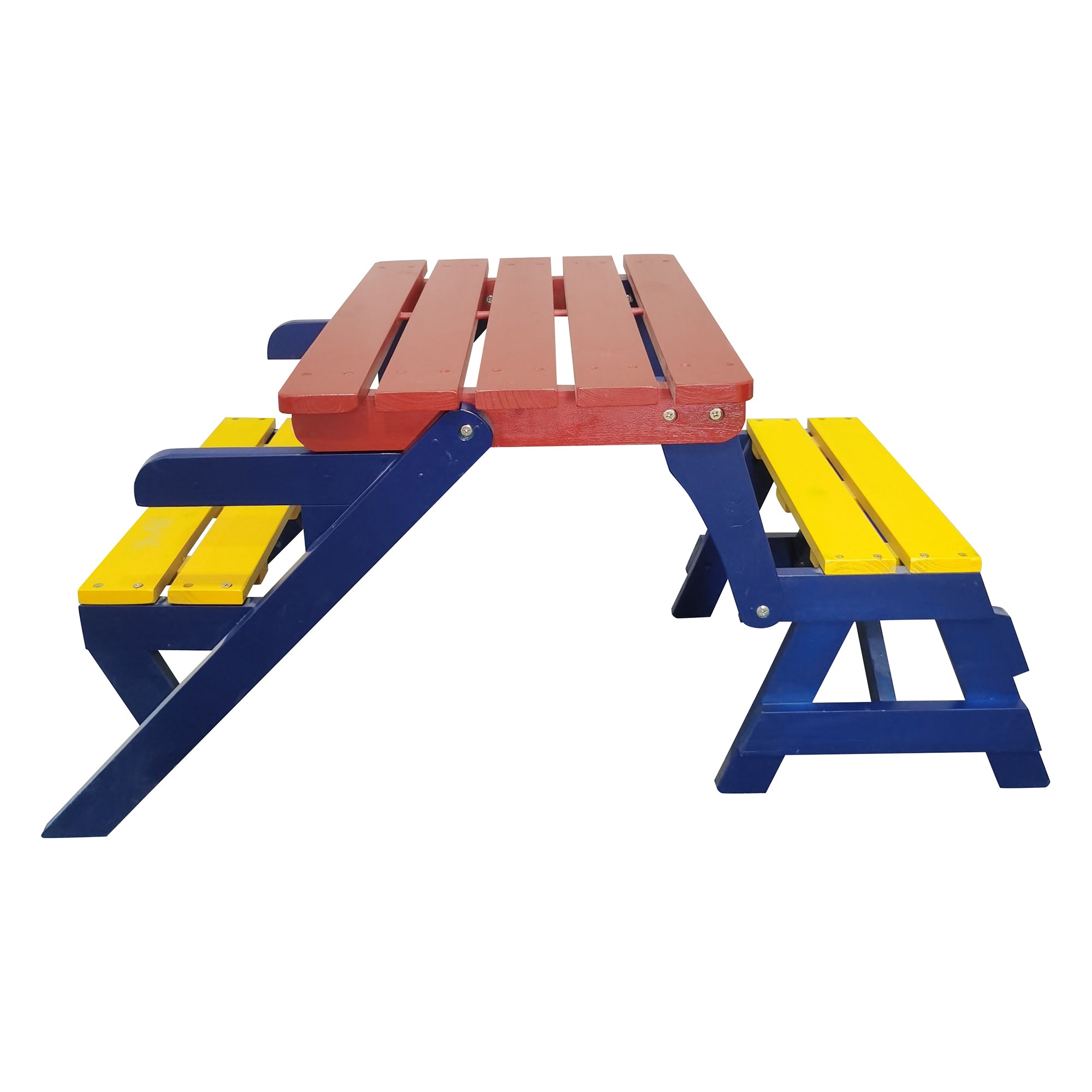 KID'S MULTI-FUNCTIONAL  ARM CHAIR,TABLE+ 2 BENCHES (All-in-one)