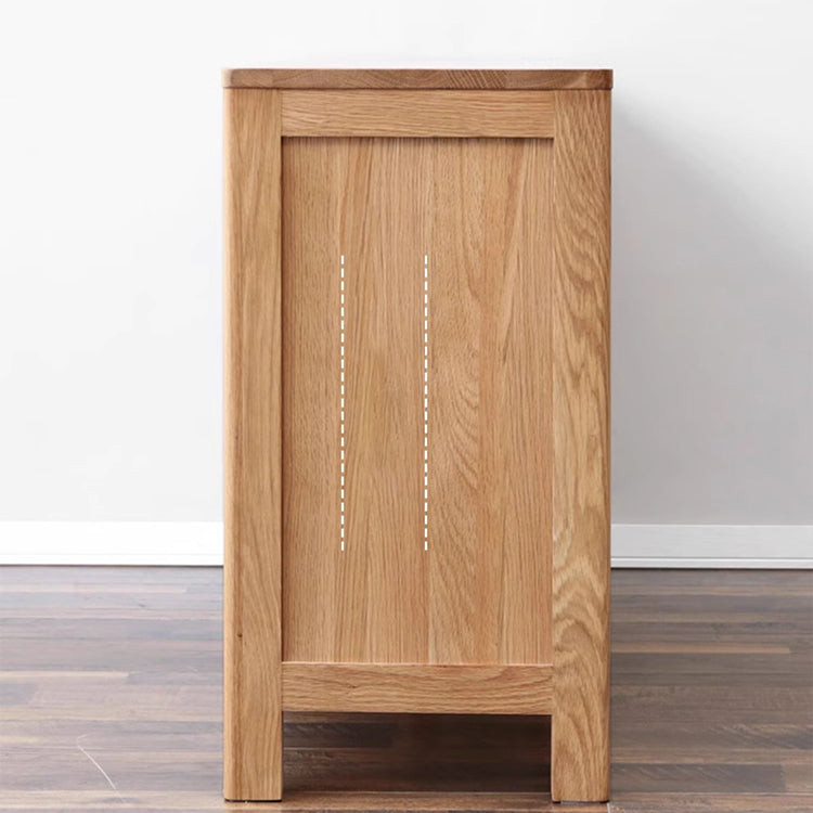 Sleek Oak Wood Cabinet | Modern Storage Solution for Stylish Homes Y2828