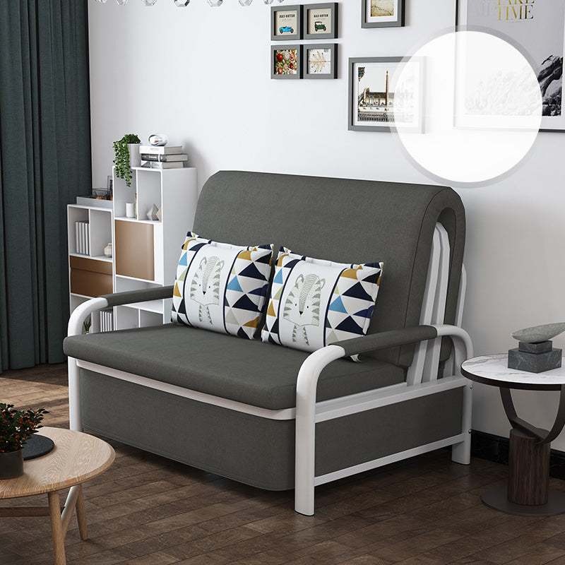 Minimalistic Cotton Linen Sofa Bed - Stylish & Durable Futon for Living Room fsq-1418