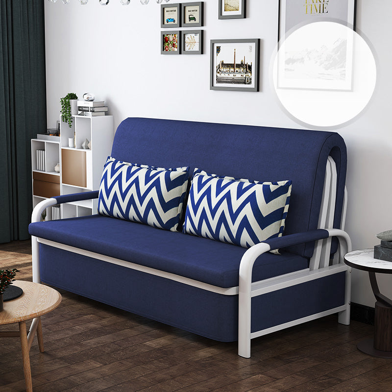 Minimalistic Cotton Linen Sofa Bed - Stylish & Durable Futon for Living Room fsq-1418