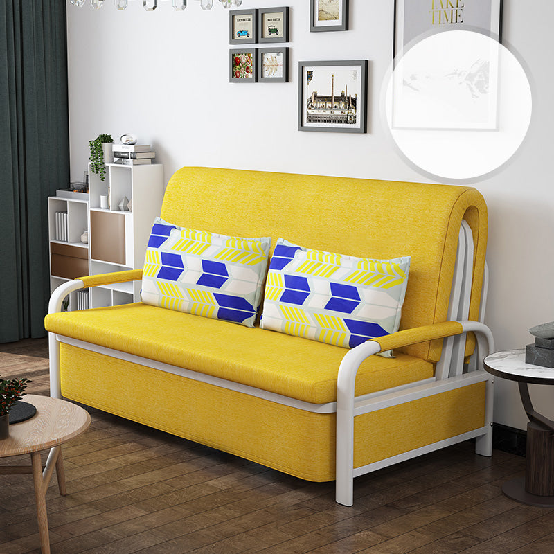 Minimalistic Cotton Linen Sofa Bed - Stylish & Durable Futon for Living Room fsq-1418