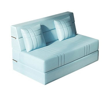 Modern Leathaire Sofa Bed in Multi-Color - Durable Japandi Futon for Stylish Living Room fsq-1423