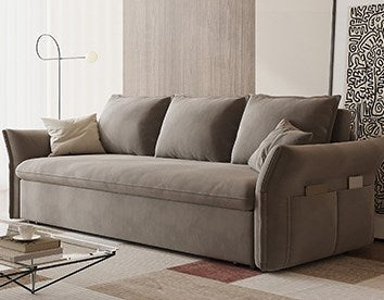 Modern Faux Leather Sleeper Sofa in Multi-Color with Storage Pull-Out Sofa for Livingroom hyt-1424