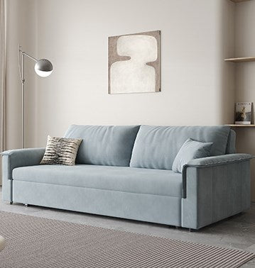 Cozy Sleeper Sofa with Cotton & Polyester Upholstery - Stylish Pull-Out Sofa with Storage for LIvingroom hyt-1428