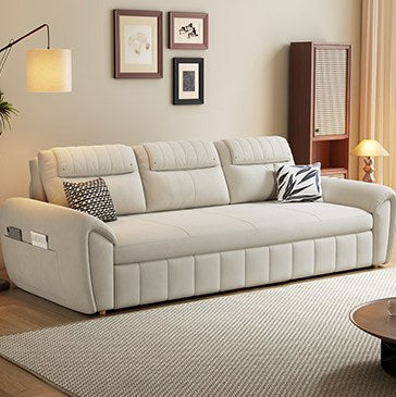 Modern Faux Leather Sofa Bed in Multi-Color - Functional Sleeper Sofa Design for Living Room hyt-1433