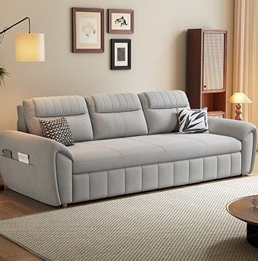 Modern Faux Leather Sofa Bed in Multi-Color - Functional Sleeper Sofa Design for Living Room hyt-1433