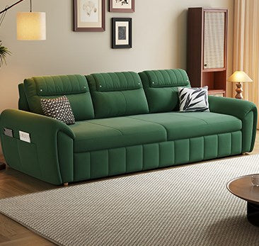 Modern Faux Leather Sofa Bed in Multi-Color - Functional Sleeper Sofa Design for Living Room hyt-1433