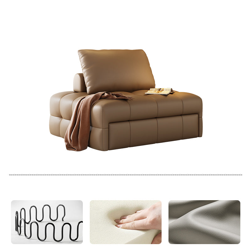 Elegant Faux Leather & Cotton Sofa in Beige, Dark Brown, Gray, and Black - Perfect for Modern Living Rooms hyt-1434