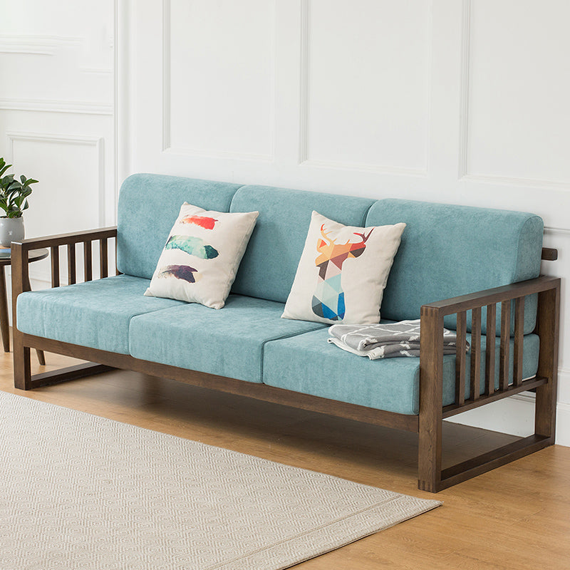 Multi-Color Oak Wood Sofa with Cushion Upholstery - Multi-Size Design for Living Room hym-1531