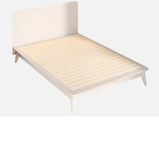 Elegant Light Brown Bed Frame in Natural Ash Wood Finish fjjj-1659