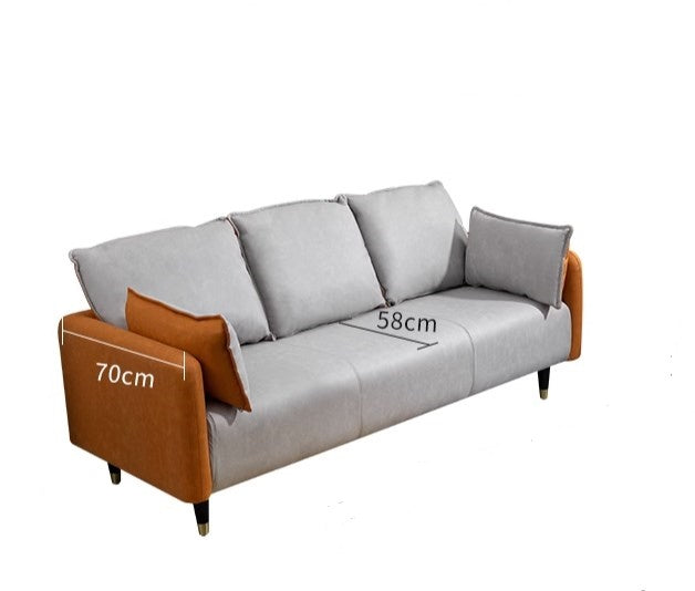 Contemporary Multi-Color Sofa Set with Cotton Filling & Wooden Base for LIvingroom yr-120