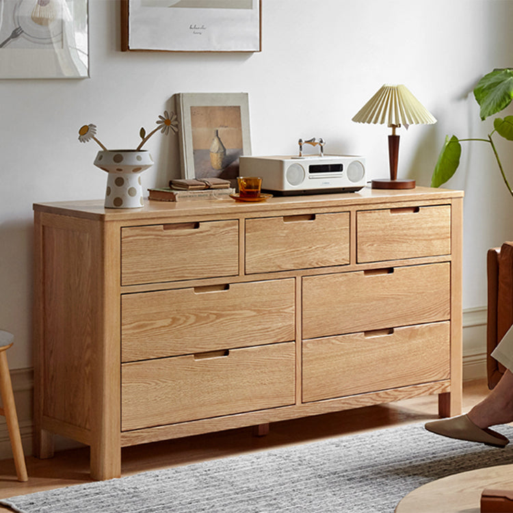 Sleek Oak Wood Cabinet | Modern Storage Solution for Stylish Homes Y2828