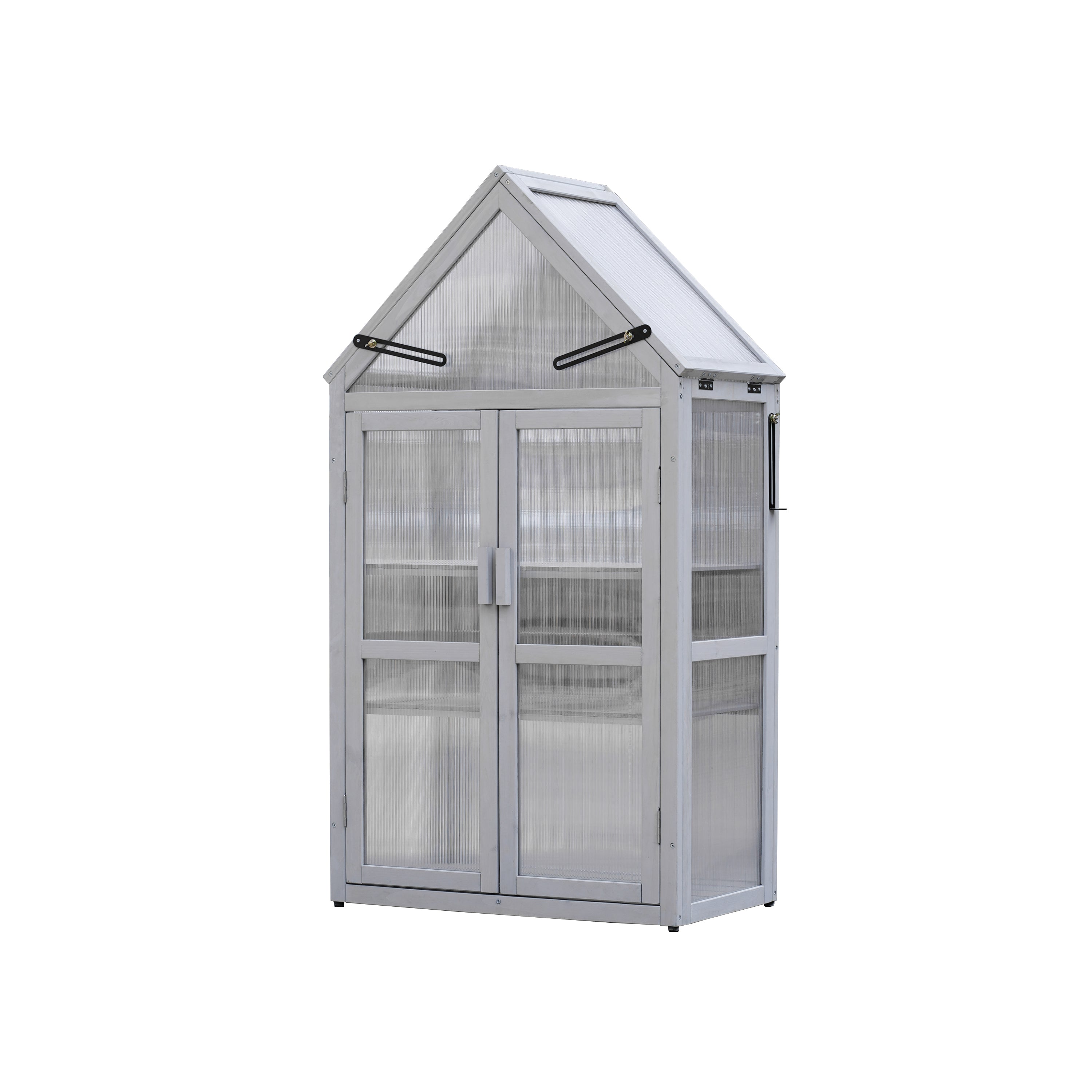 Mini Greenhouse Kit, Tiered Plant Stand for Indoor & Outdoor Use