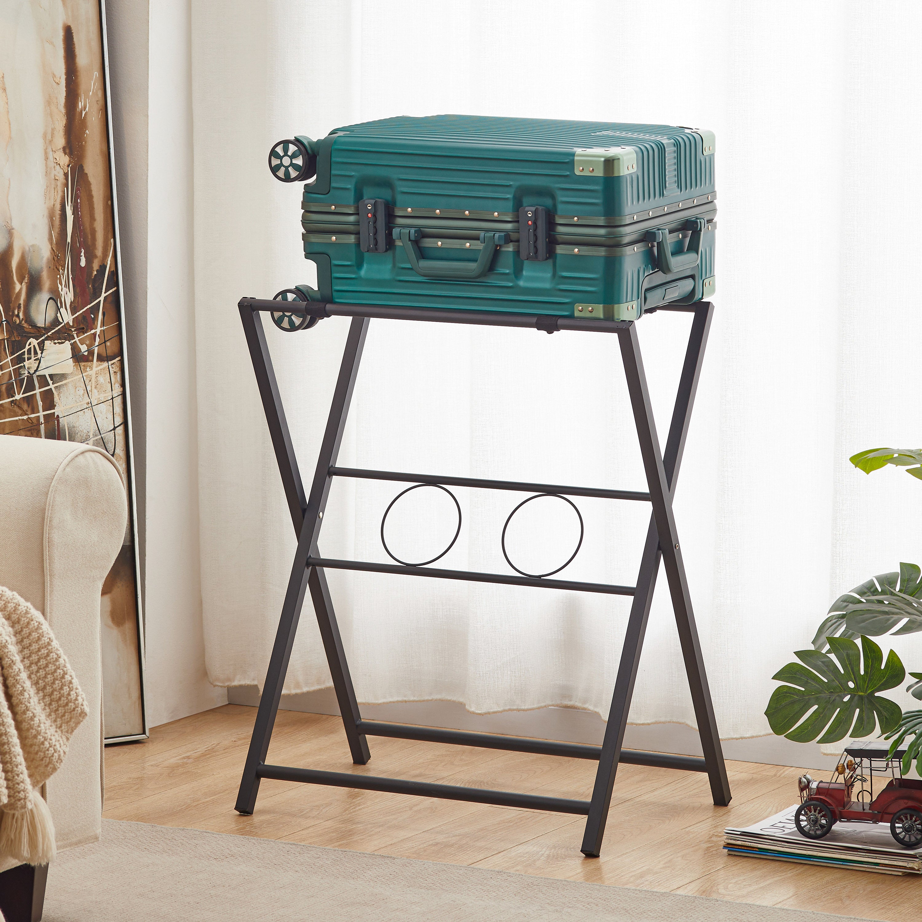 Foldable Desk for Small Spaces, No Assembly Needed, Home Office
