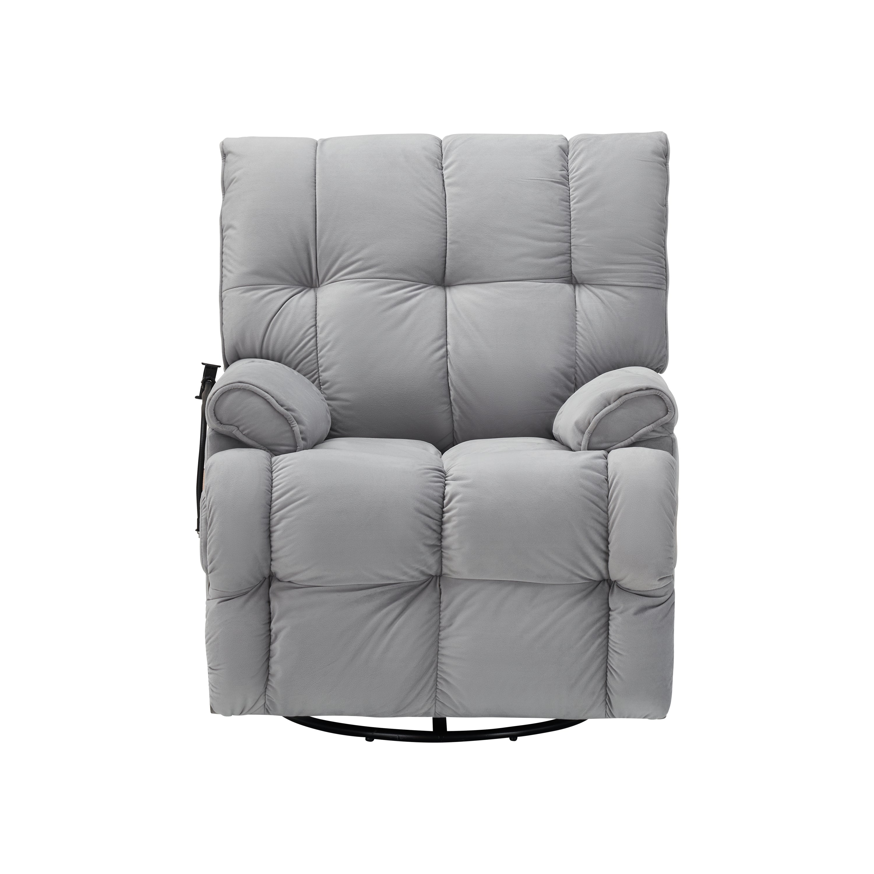 Single chair Gray comfortable seat, the seat is soft and comfortable, suitable for small living room space single sofa