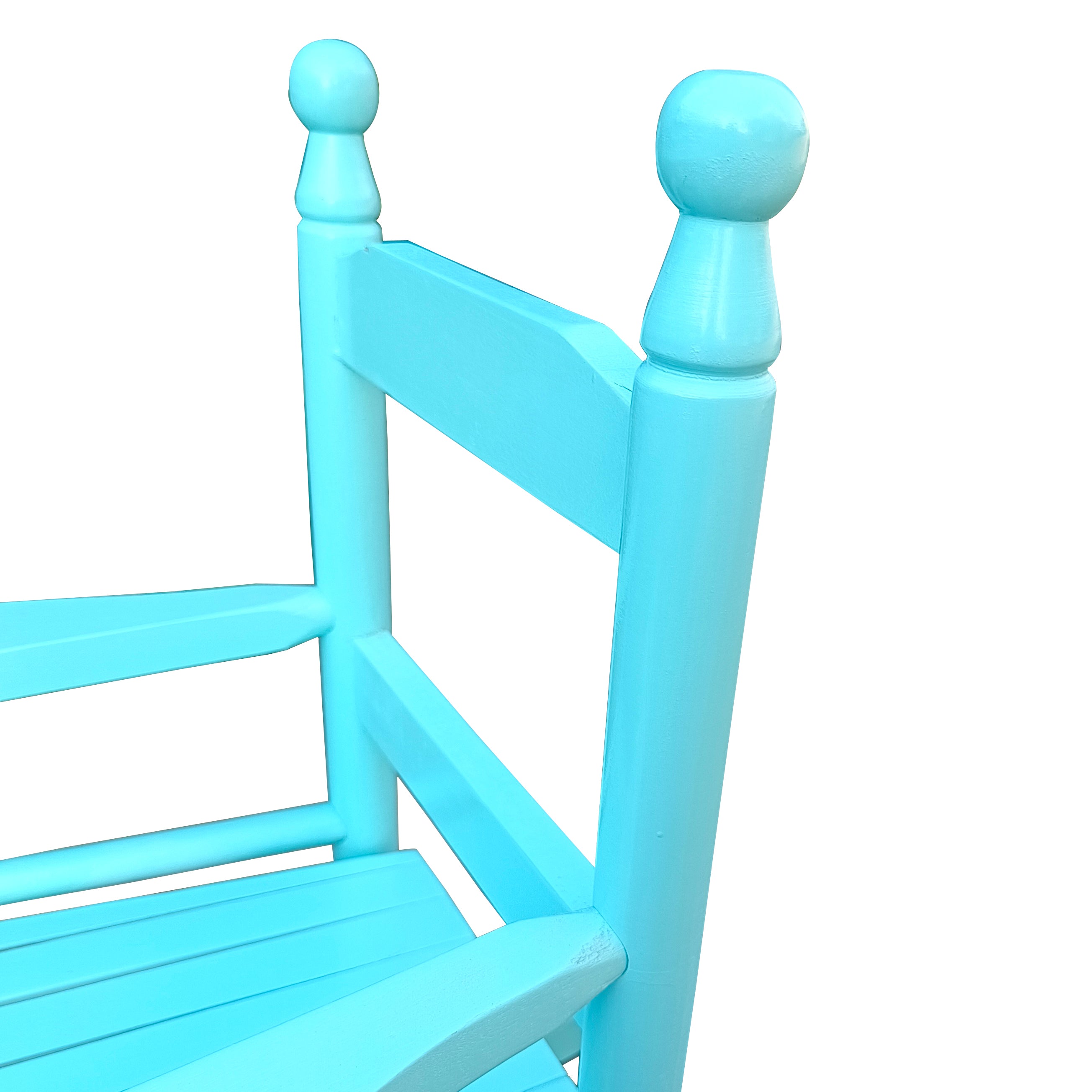 Children's rocking light Light Blue chair- Indoor or Outdoor -Suitable for kids-Durable