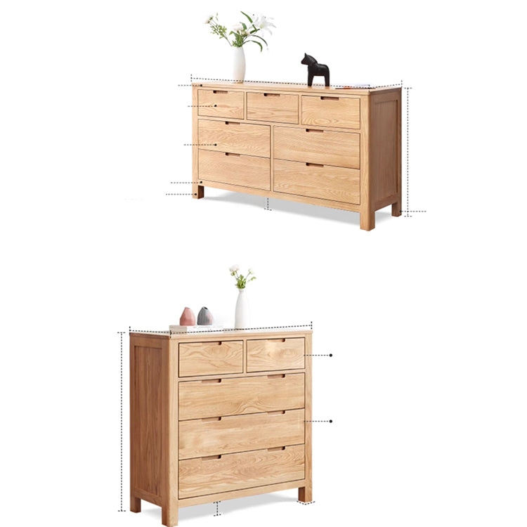 Sleek Oak Wood Cabinet | Modern Storage Solution for Stylish Homes Y2828