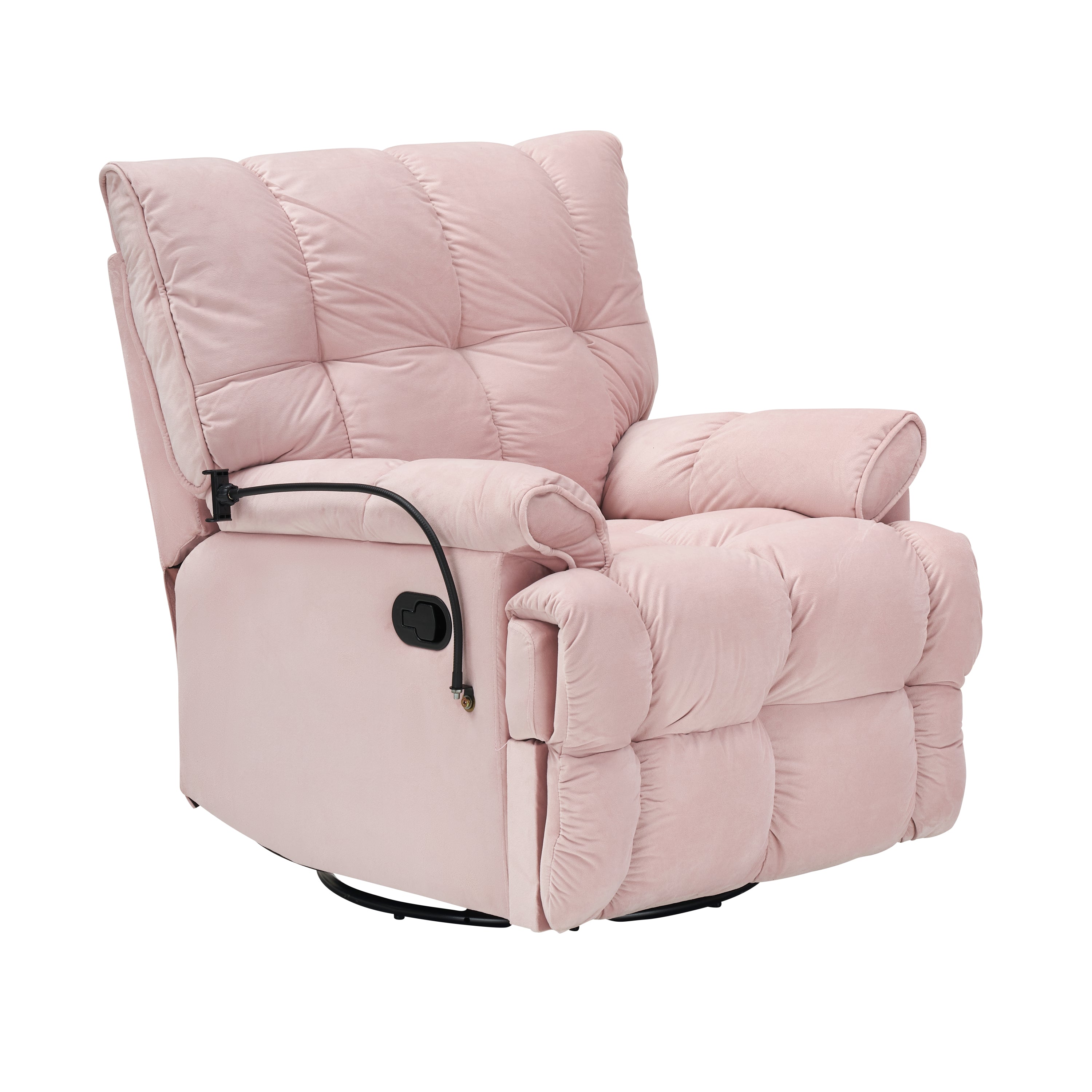 Single chair pink comfortable seat, the seat is soft and comfortable, suitable for small living room space single sofa