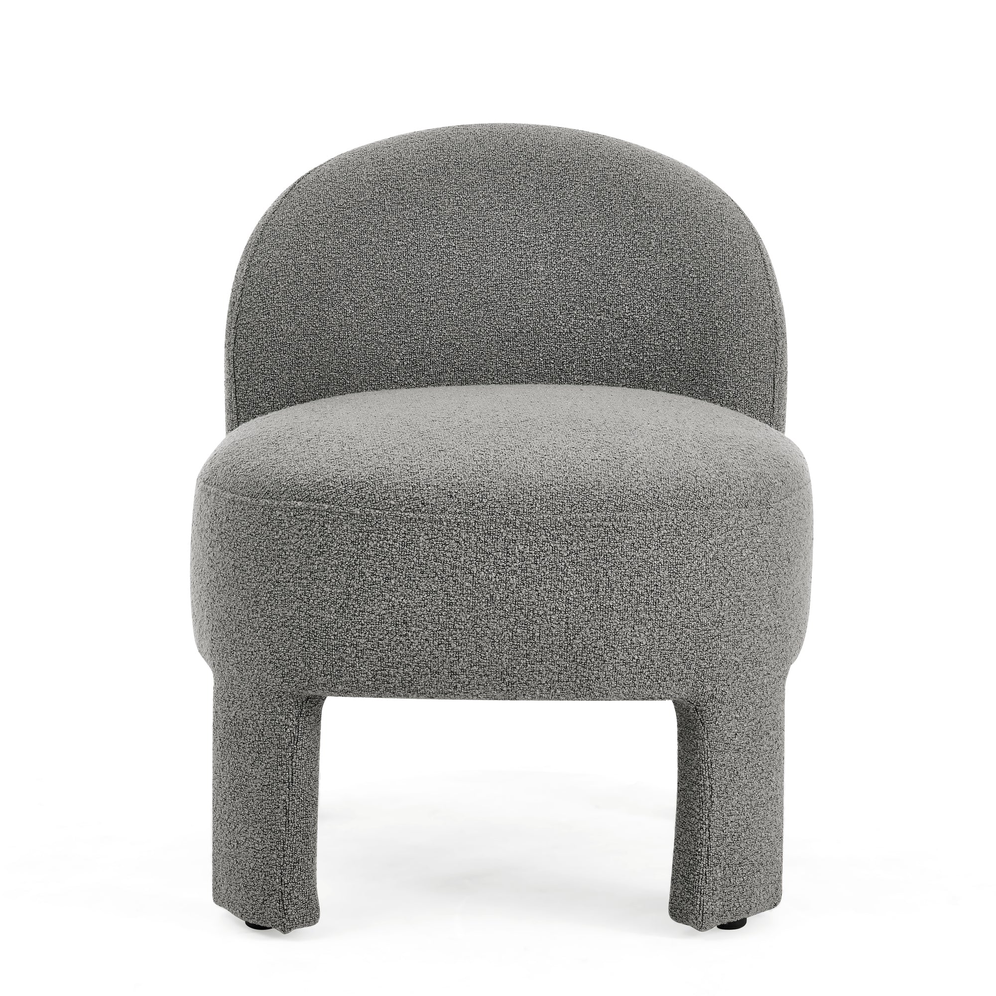 Hoop gauze lounge chair with sof cushion and backrest, need to be assembled, suitable for living room'bedroomldining room---GREY(24.5"28.75"28.75")