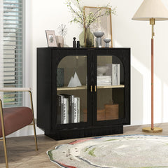 Storage Cabinet with Acrylic Door for Living Room, Dining Room, Study